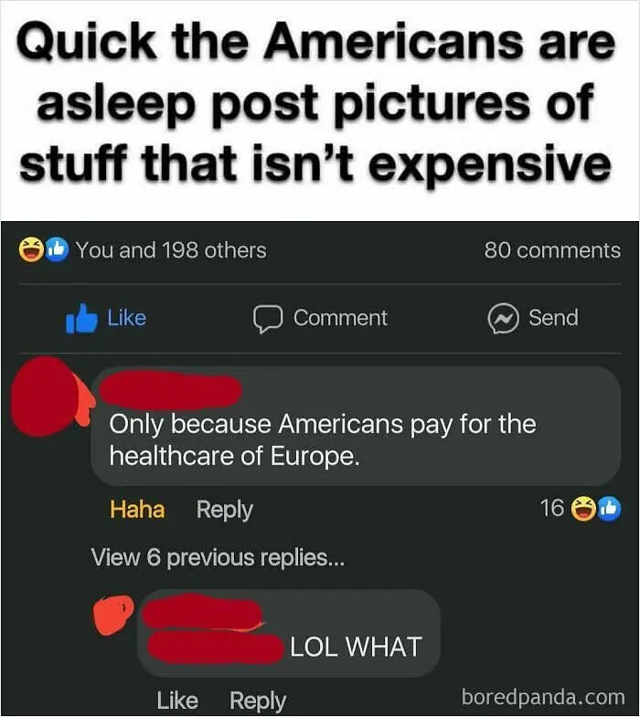 Americans are NEVER asleep!