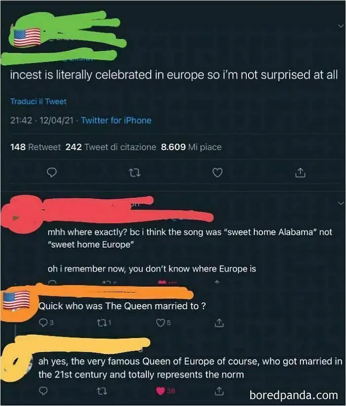 The famous Queen of Europe, everyone